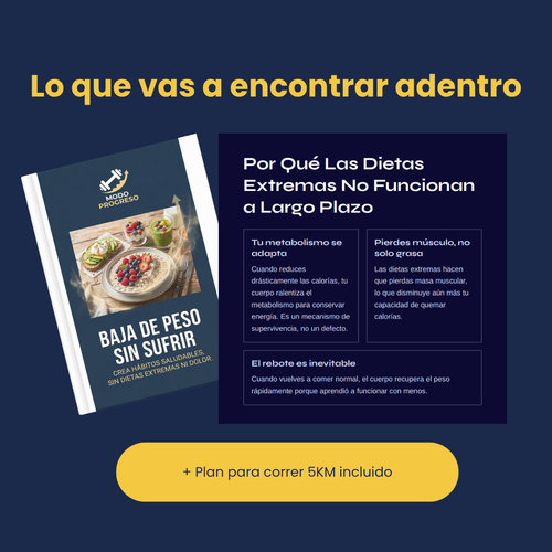 Guía: Bajá de peso sin dietas extremas
