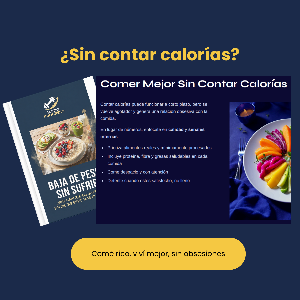 Guía: Bajá de peso sin dietas extremas
